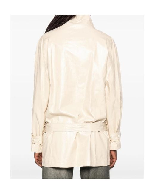 Paloma Wool Natural Long-Sleeve Casual Jacket