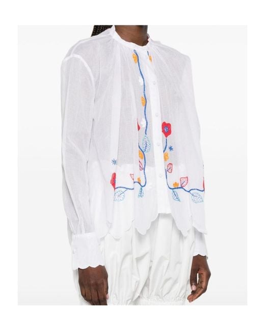 Forte_forte White Long Sleeve Shirt