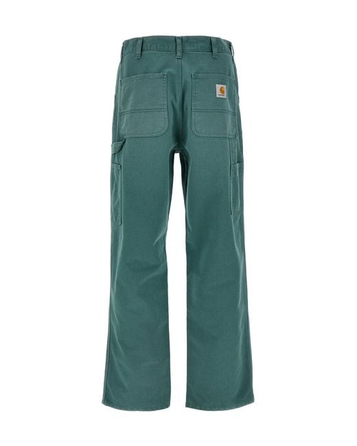 Carhartt Green Single Knee Pants for men