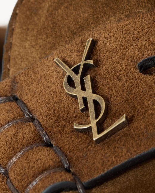 Saint Laurent Brown Le Loafer Slip-On Mules