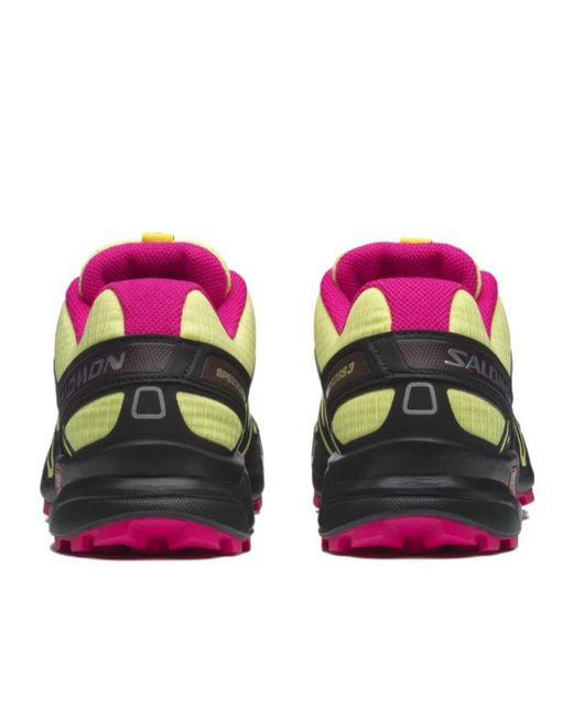 Salomon Lab Green Speedcross 3 Trail Running Shoes for men