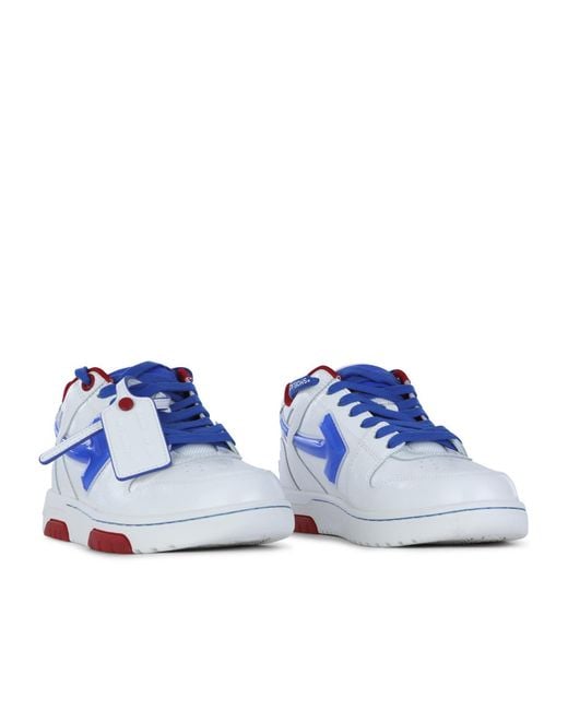 Off-White c/o Virgil Abloh Blue Out Of Office Bubble Arrow Sneakers for men