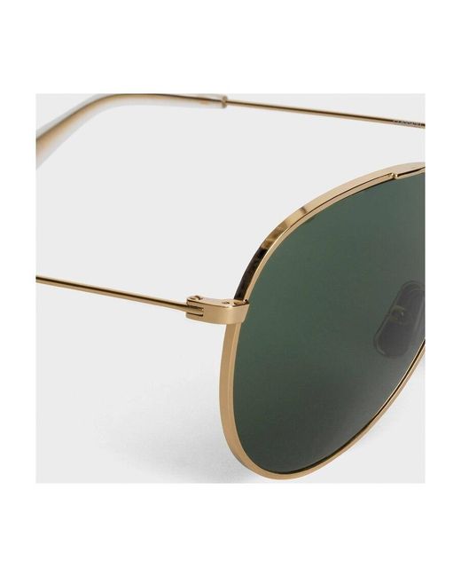 Céline Green Metal Frame 02 Sunglasses