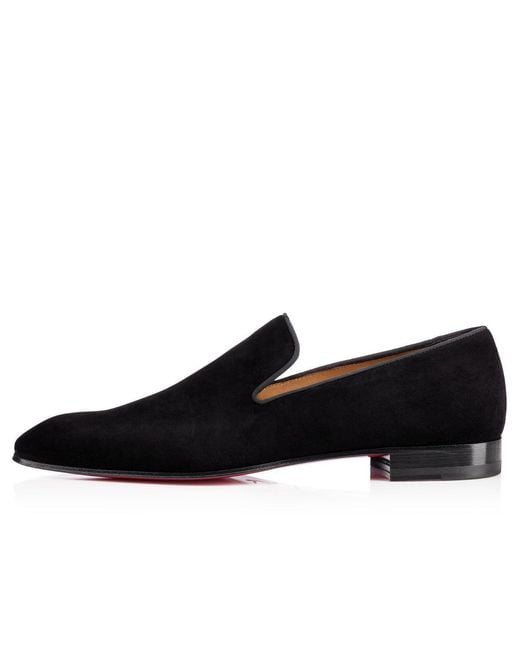 Christian Louboutin Black Dandelion Slip-On Loafers for men