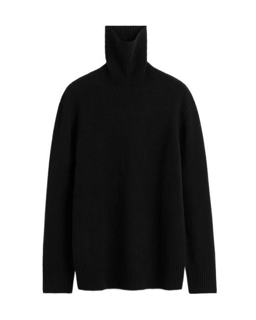 Totême Blue Totême Roll Neck Long Sleeved Jumper
