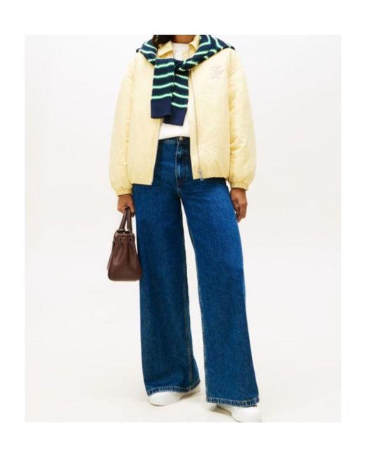 Tommy Hilfiger Blue Wide-Leg Jeans