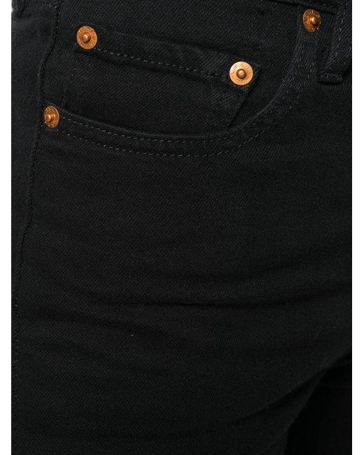 Levi's Black Ribcage Ankle Denim Pants