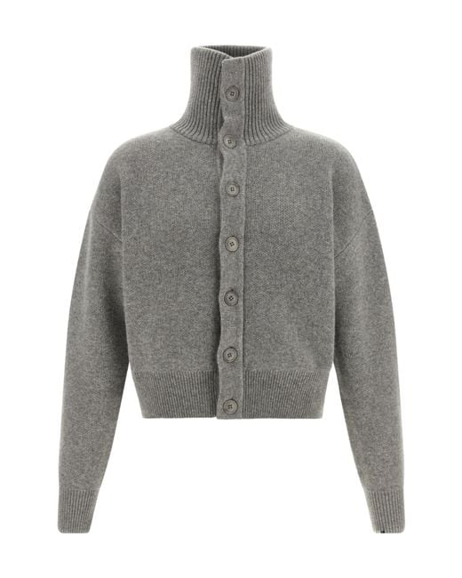 Extreme Cashmere Gray 'N377 Clement' Cardigan for men