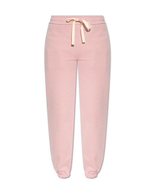 Jil Sander Pink Drawstring Sweatpants