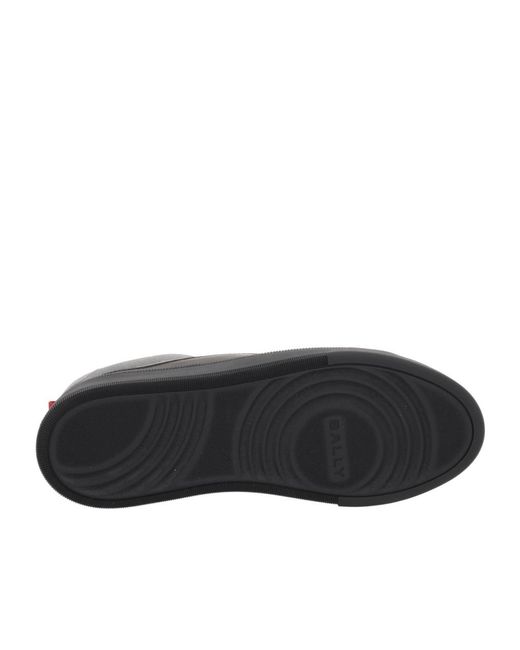 Bally Black Rossy Lace-Up Sneakers for men