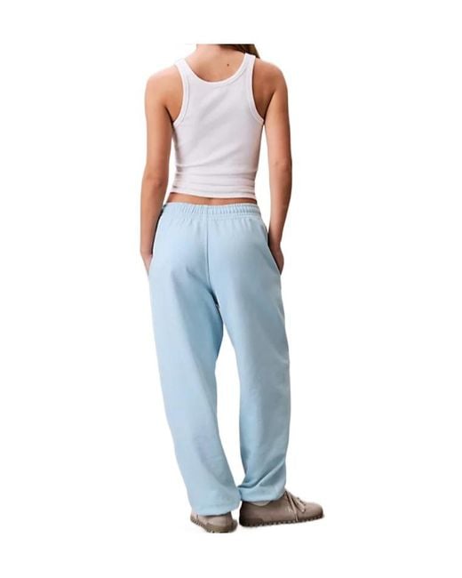 Calvin Klein Blue Monologo French Terry Jogger