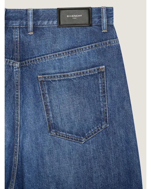 Givenchy Blue Wide-Leg Jeans for men
