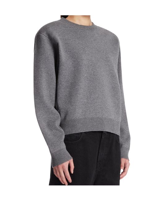 Rohe Gray Crew-Neck Sweater