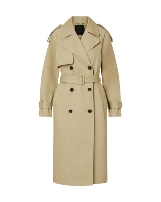 Liu Jo Natural Embellished Trench Coat