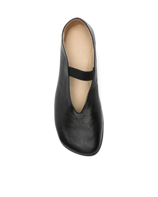 Lemaire Black Glove Flat Pumps
