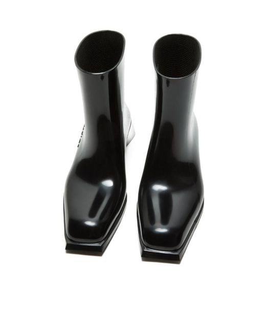 Acne Black 55Mm Ankle Boots