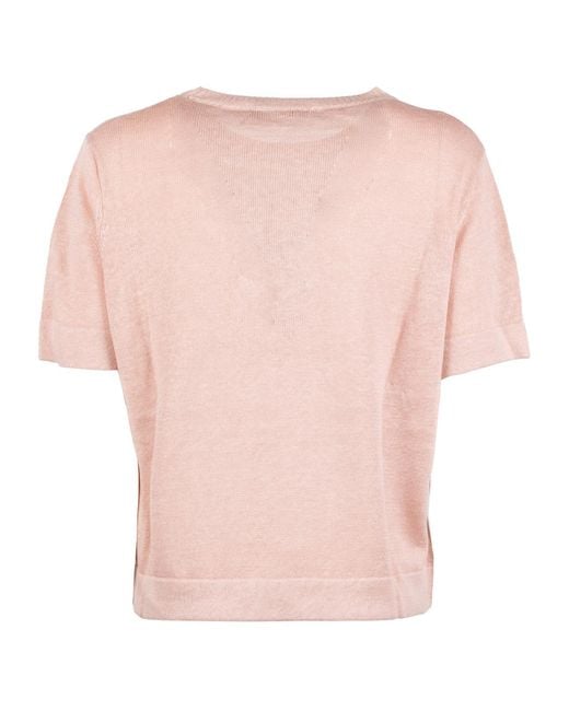 Seventy Pink Short-Sleeve T-Shirt