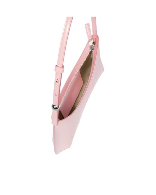 Jacquemus Pink The Bisou Beaded Shoulder Bag