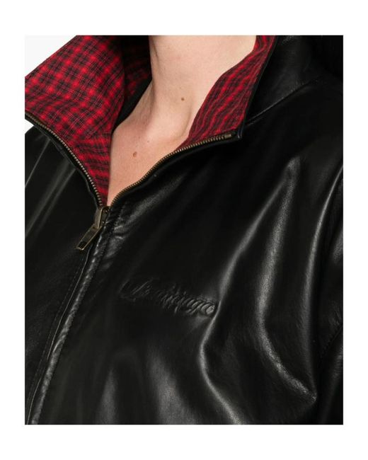 Balenciaga Black Reversible Zip-Up Jacket