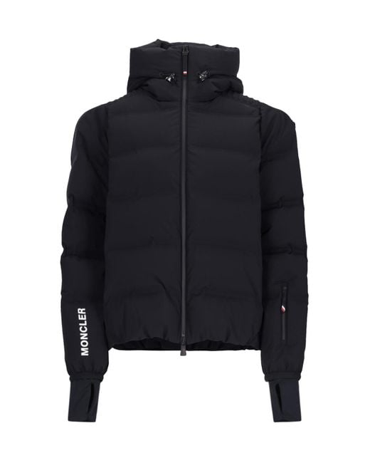 Moncler Blue Arcesaz' Short Down Jacket