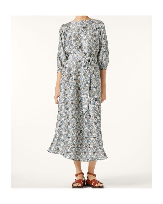 Loro Piana Gray Mina Dress