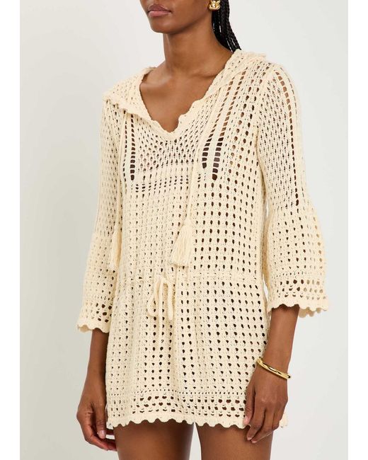 Isabel Marant Natural Cotton Blend Dress