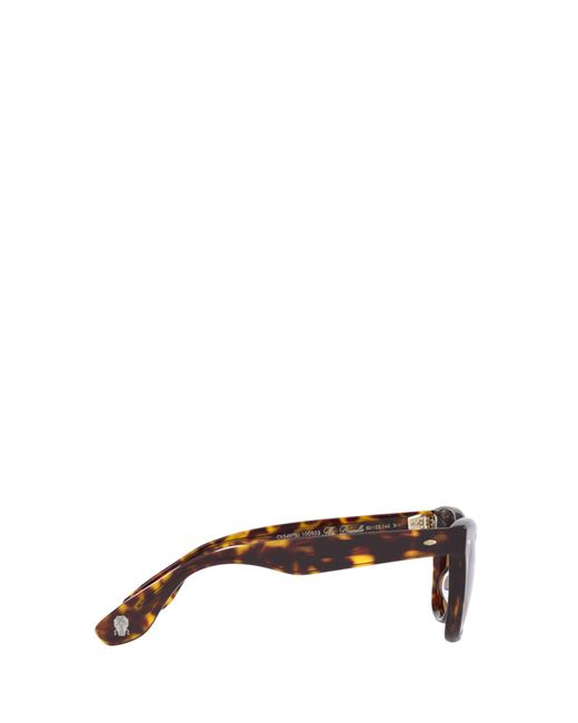 Oliver Peoples Multicolor Tortoiseshell-Effect Square-Frame Sunglasses for men