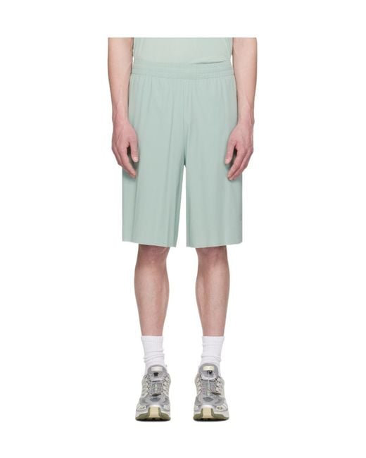 MM6 MAISON MARGIELA X SALOMON Green Bermuda Shorts for men