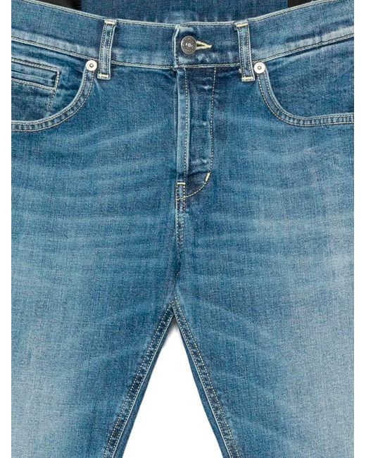 Dondup Blue Five-Pocket Jeans for men