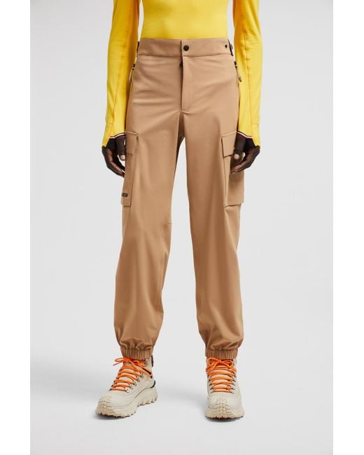 Moncler Natural Grenoble Cargo Trousers for men