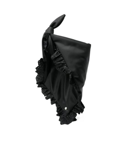 Simone Rocha Black Pillowcase Tote Bag