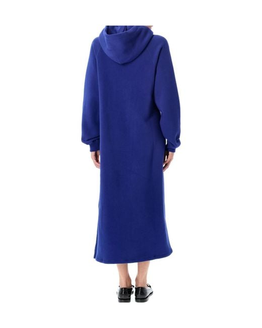 Polo Ralph Lauren Blue Hooded Side-Split Dress