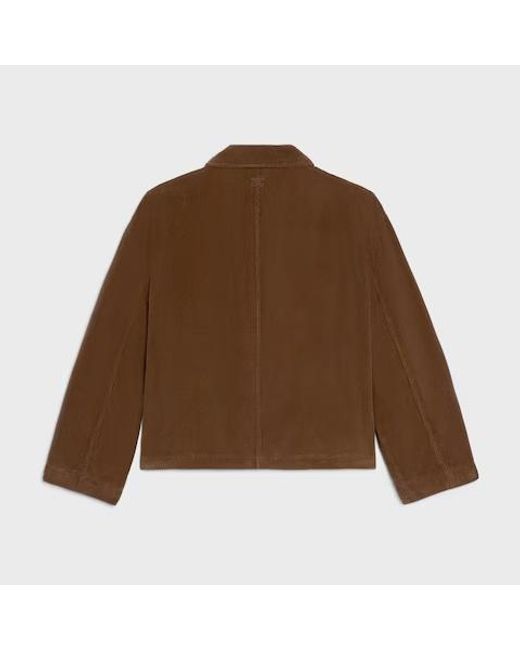 Céline Brown Jacket for men