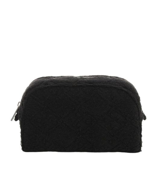 Tory Burch Black Ella Terry Pouch