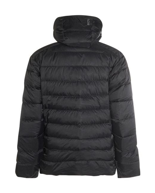 Arc'teryx Black Thorium Hooded Down Jacket for men