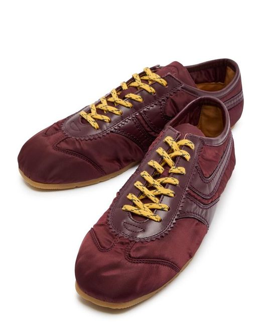 Dries Van Noten Brown Dustin Panelled Nylon Sneakers