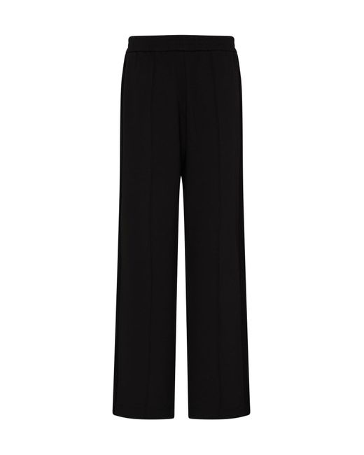 Moncler Black Elastic Waist Sweatpants