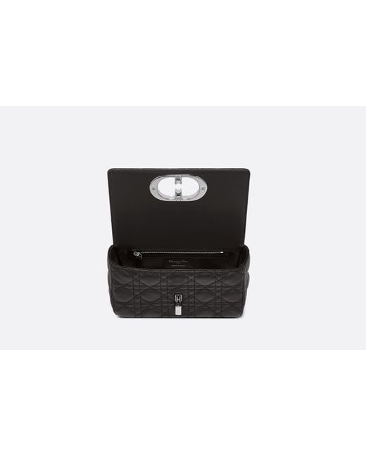Dior Black Small Caro Shoulder Bag
