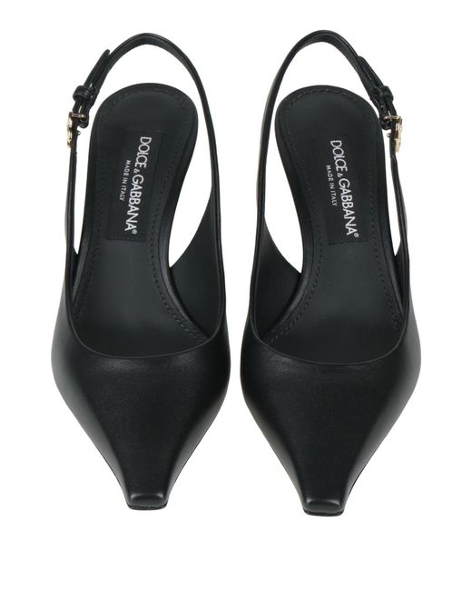 Dolce & Gabbana Black Pumps Lambskin