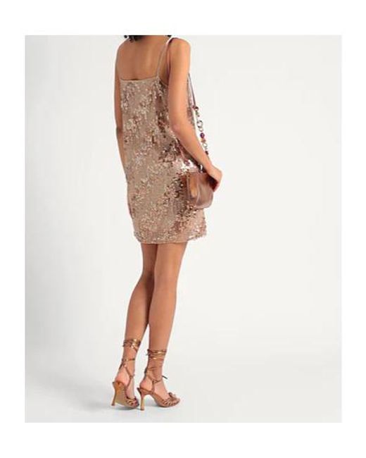 MAX&Co. Natural Sequin Dresses
