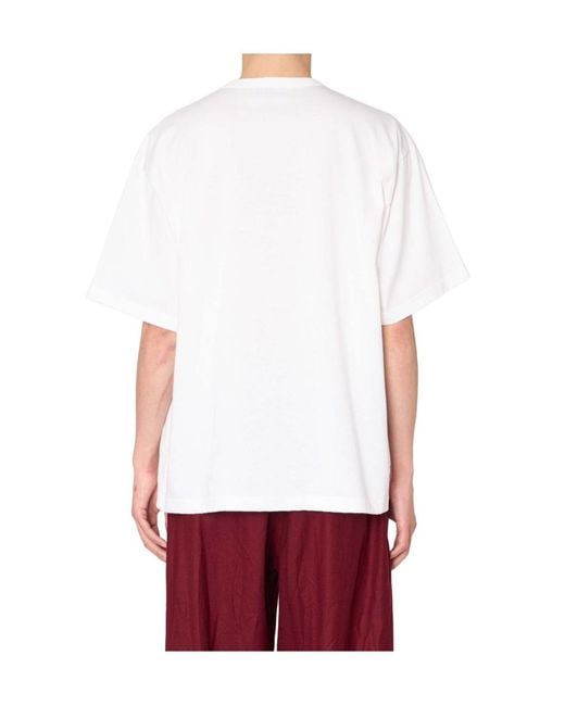 Kolor White Crew-Neck T-Shirt for men