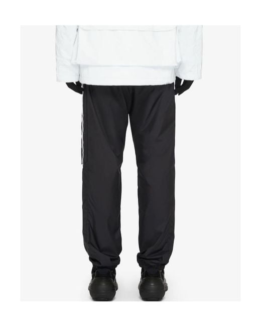 Givenchy Black Logo Embroidered Track Pants for men