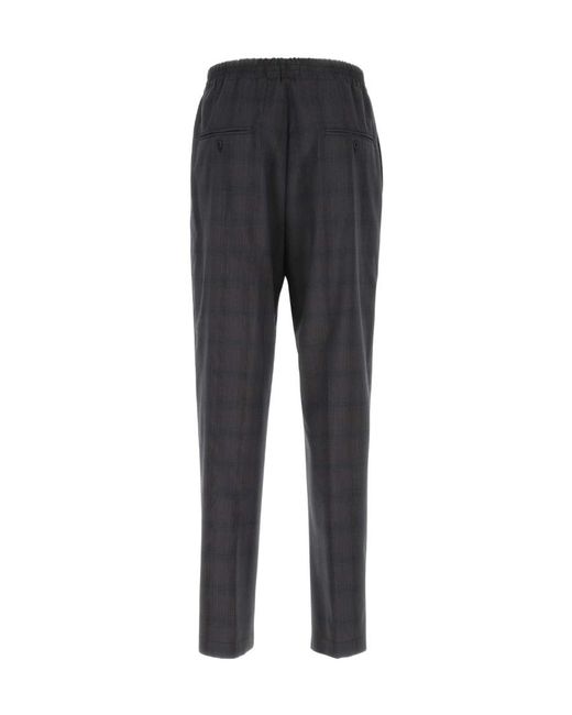 Isabel Marant Gray Logo Casual Pants for men