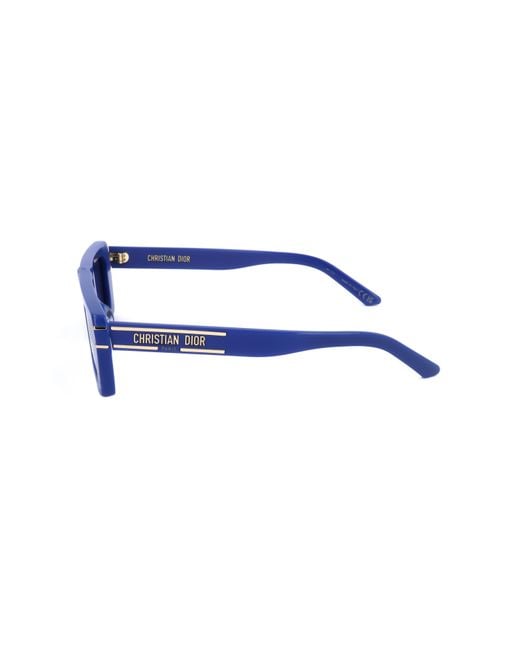 Dior Blue Full Frame Sunglasses