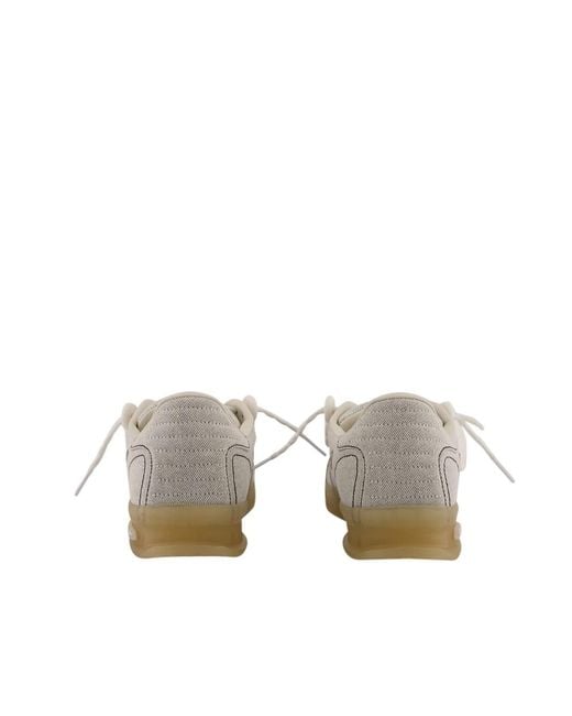Off-White c/o Virgil Abloh Gray End Of Play Denim Sneakers for men