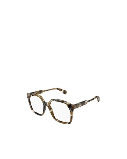 Chloé Metallic Square-Frame Glasses for men