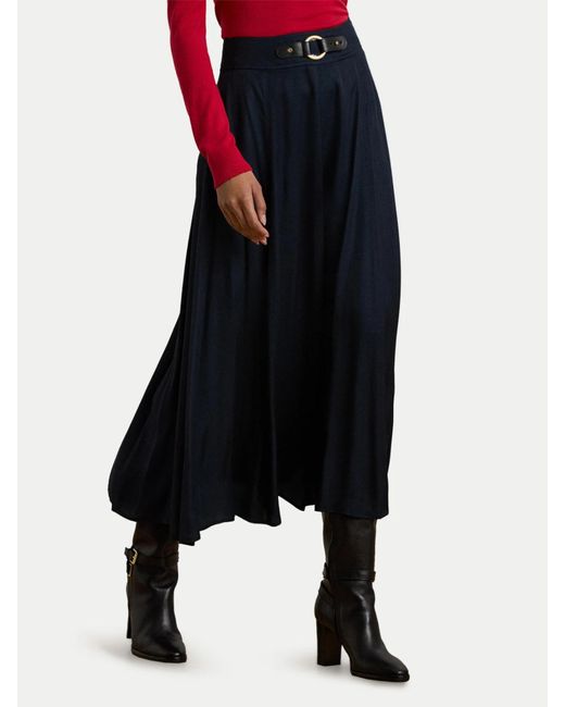 Ralph Lauren Black Belted Skirt