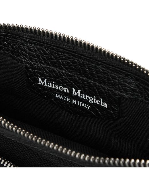 Maison Margiela Black Solid Color Crossbody Bag