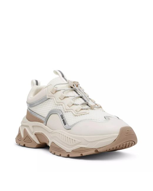 Steve Madden White Android-E Trainers