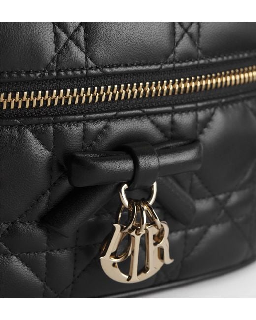 Dior Black Zippered Cosmetic Bag